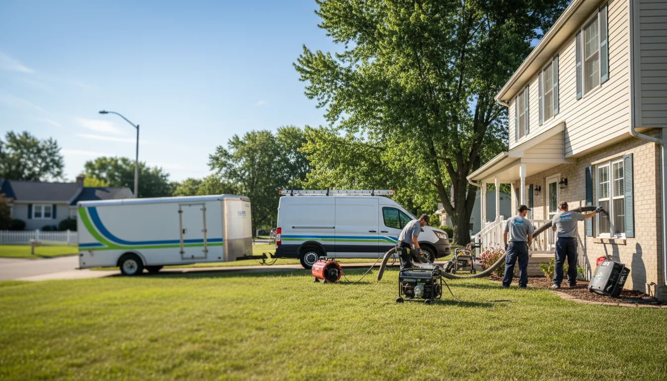 Flooded Basement Restoration And Cleanup With Repair in Cullom, IL near me